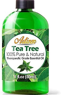 Artizen Tea Tree Essential Oil (100% PURE & NATURAL - UNDILUTED) Therapeutic Grade - Huge 1oz Bot... | Amazon (US)
