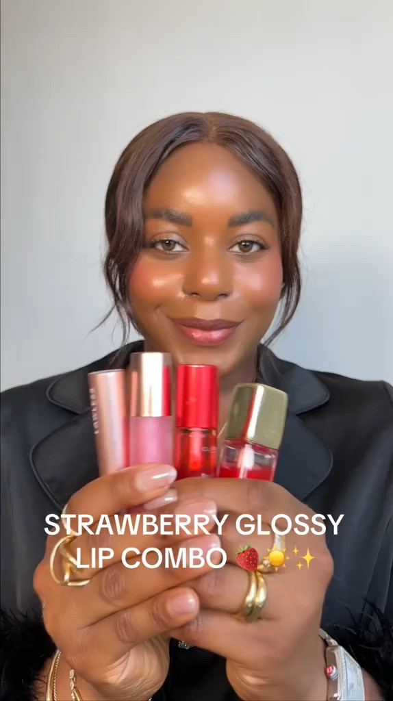 You need to try this juicy, strawberry lip combo for the summer! Love how bright and flirty this glossy lip combo is! Using lawless forget the filler and clarin’s lip stain. Linking these beauty products below … For more links to wedding guest dress summer, country concert outfits, date night outfits, graduation guest outfits, summer dresses, work outfits, graduation dresses, business casual workwear, vacation outfits beach, follow me on LTK! ✨

#LTKgrwm #LTKSeasonal #LTKBeauty