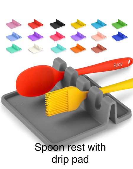 Spoon rest, silicon kitchen accessories, kitchen gadgets 

#LTKhome #LTKunder100 #LTKunder50