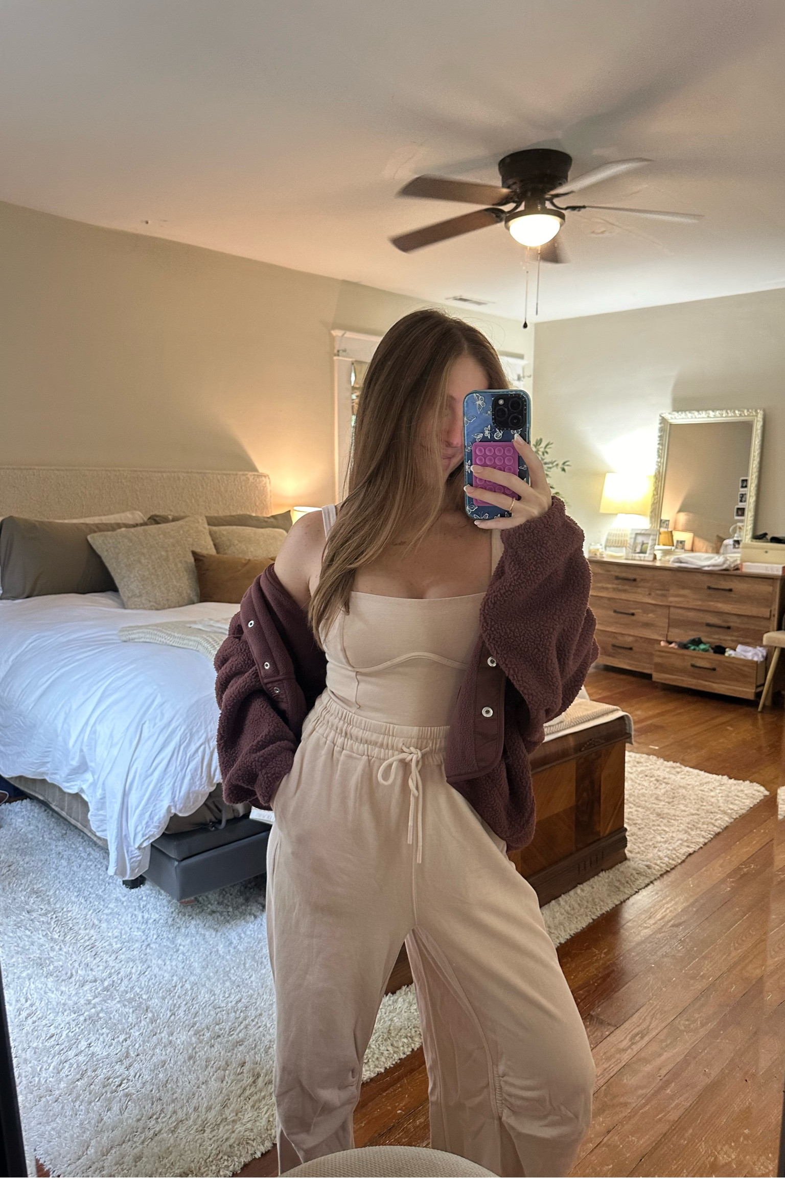 Neutrals and Brown for fall 🍁Both true to size ! Wearing a S 