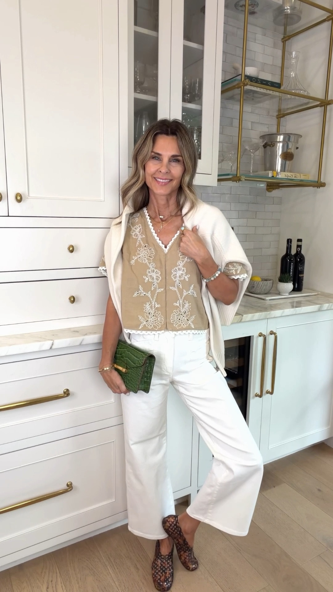 -Target blouse looks so expensive! Sz XS
-Jeans that look good on everyone! I’m 5’6” TTS 
-quince cashmere sz as 
-new Jewerly I love! 
Bag 25% off on my ShopMy 
-shoes size down 1/2 size. 


#LTKgrwm #LTKootd #LTKOver40