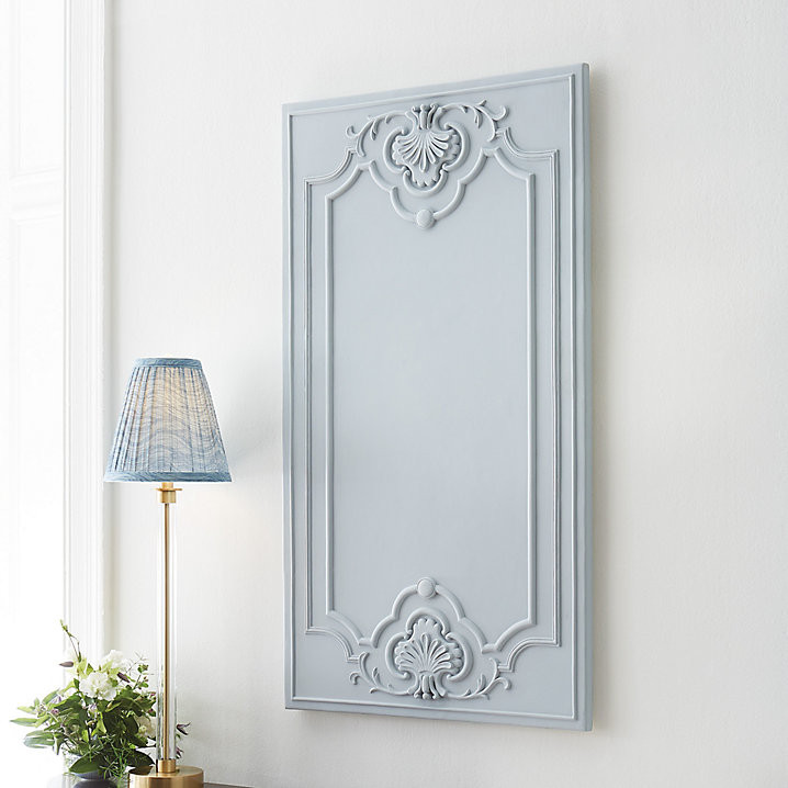 Amboise Decorative Wall Panel Pearl Blue | Ballard Designs, Inc.