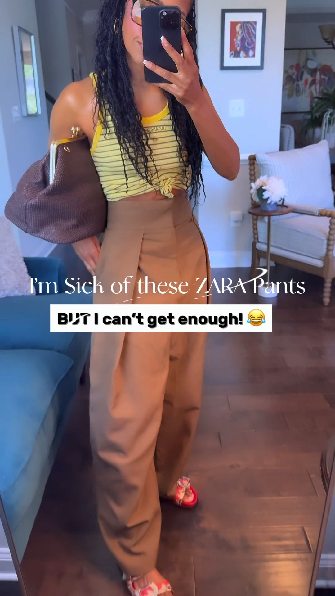 Zara gets me every time with these darn pants!!! 😅