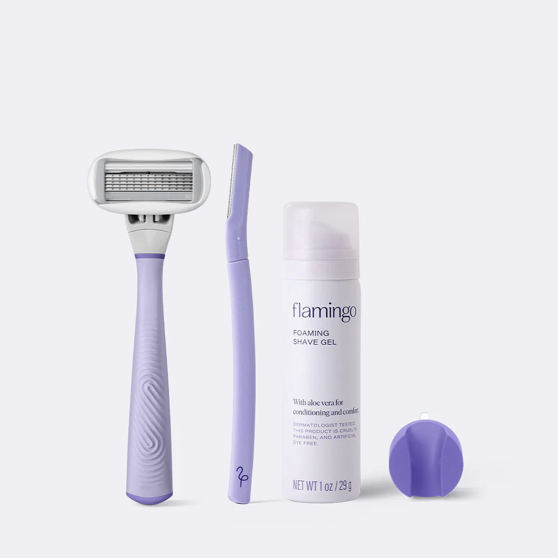 Shave & Dermaplane Starter Set | Flamingo