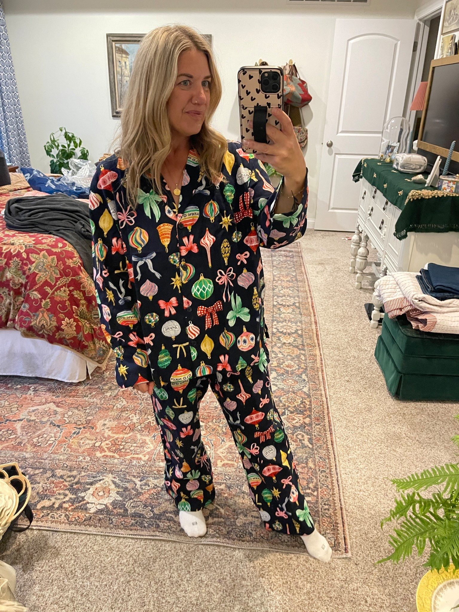 Cutest Christmas pajamas ever from Old Navy!! 

#LTKOver40 #LTKHoliday #LTKMidsize