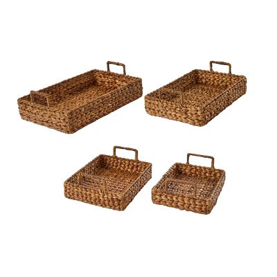 Split P Tray Baskets Honey Set of 4 | Target