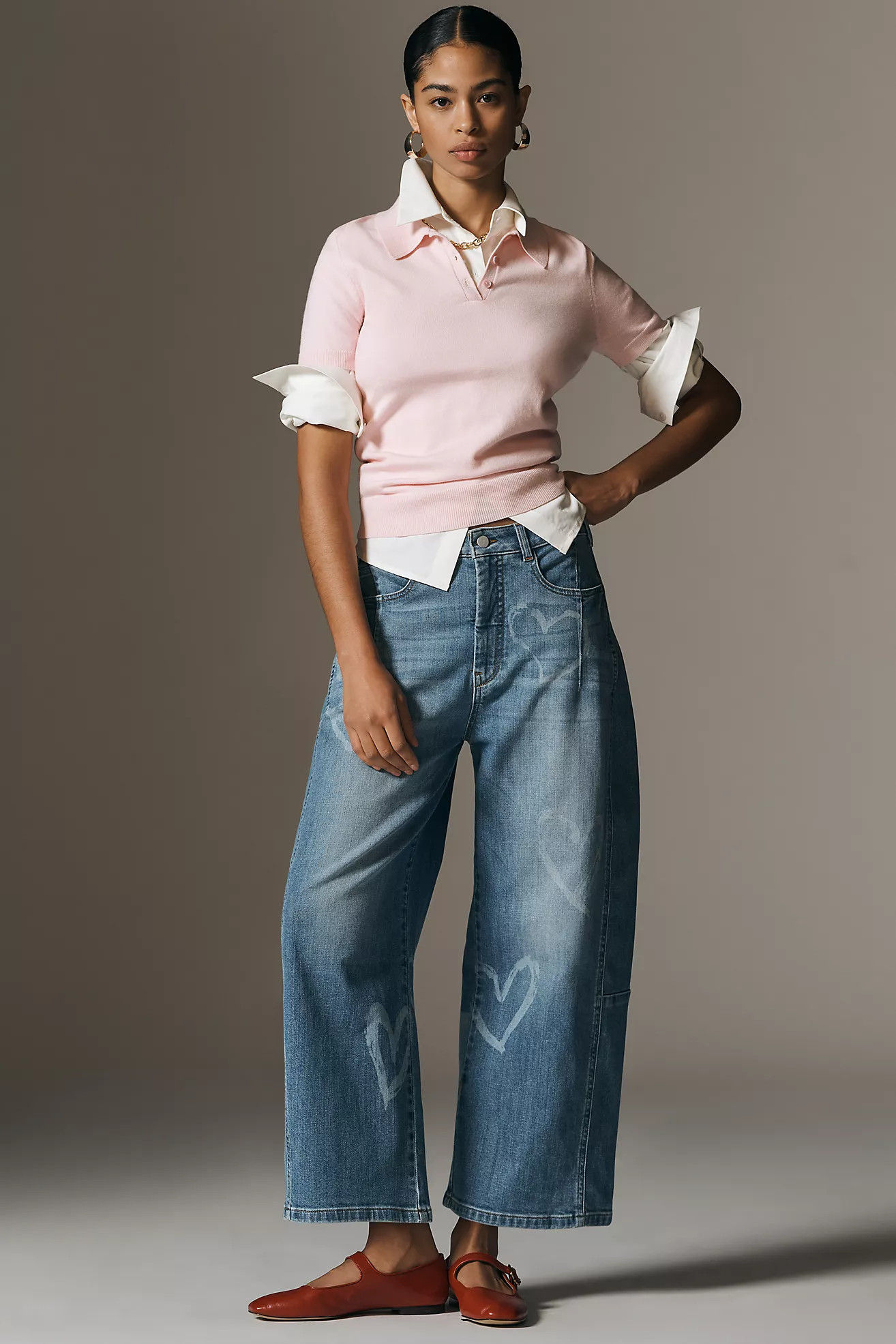 The Kenna Mid-Rise Heritage Barrel Jeans by Pilcro: Icon Edition | Anthropologie (US)