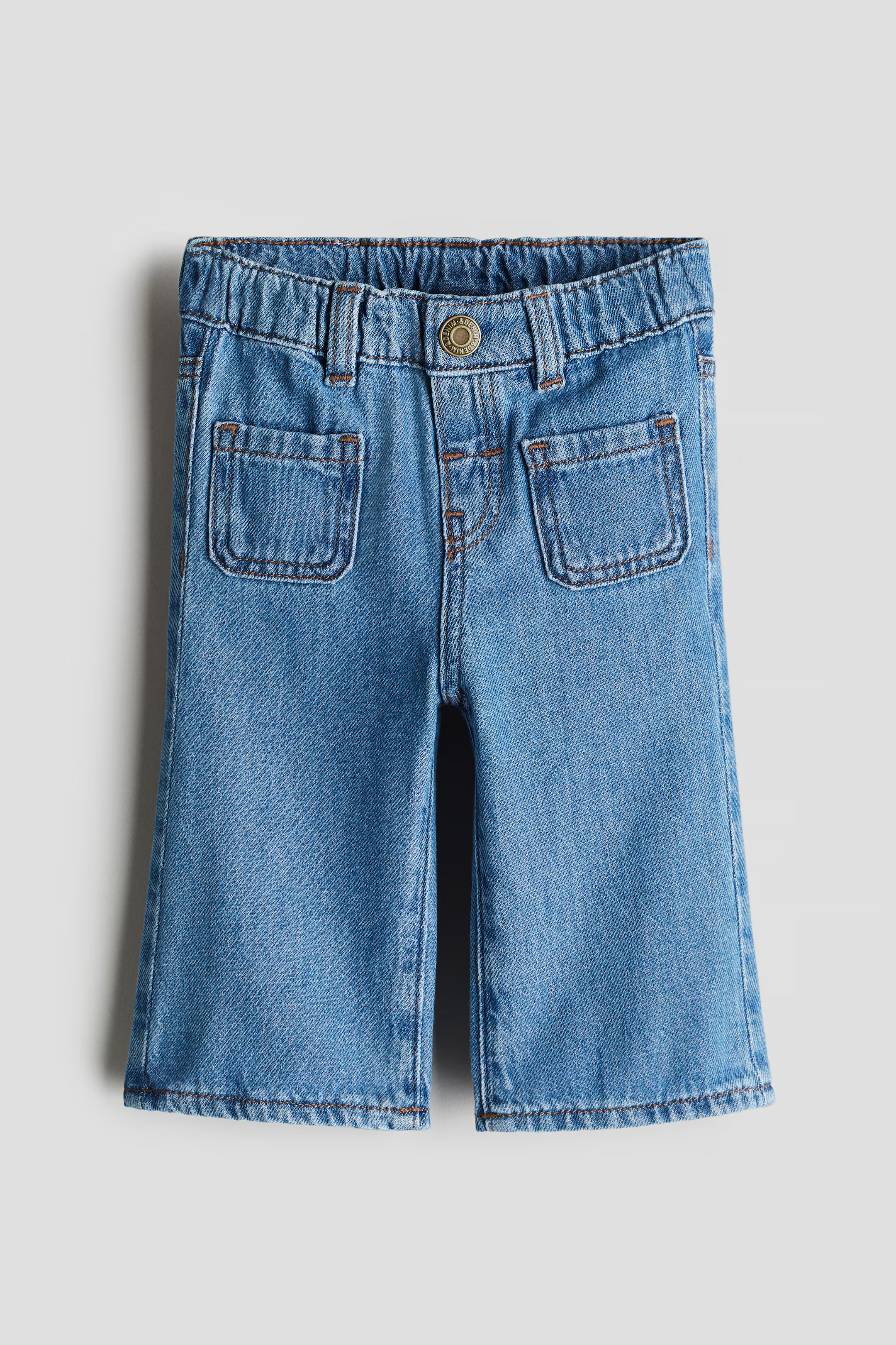 Flared Leg Jeans - Denim blue - Kids | H&M US | H&M (US + CA)