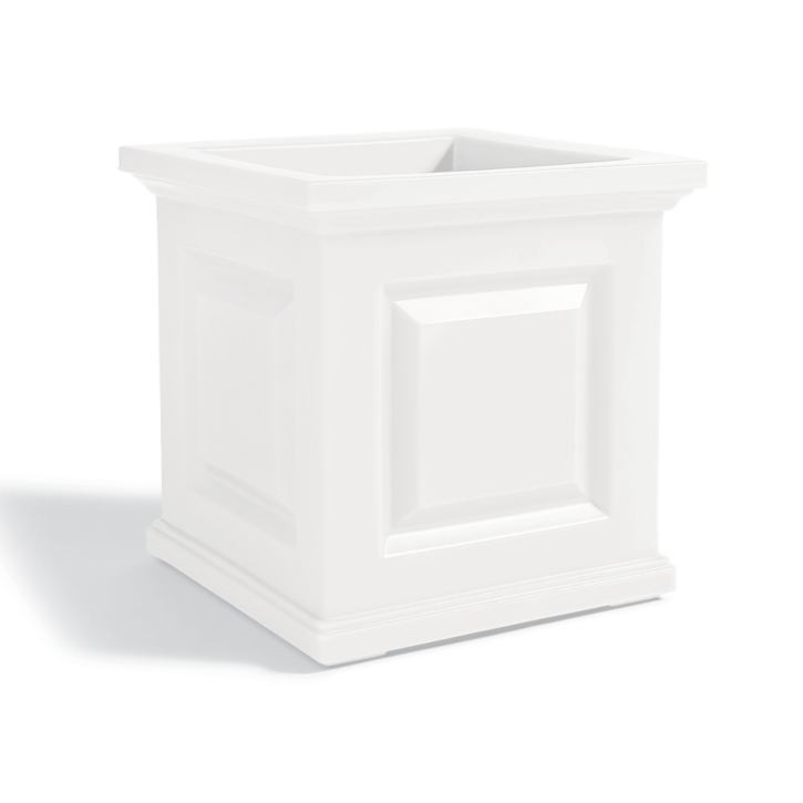 Nantucket Easy-Care Square Planter | Grandin Road | Grandin Road
