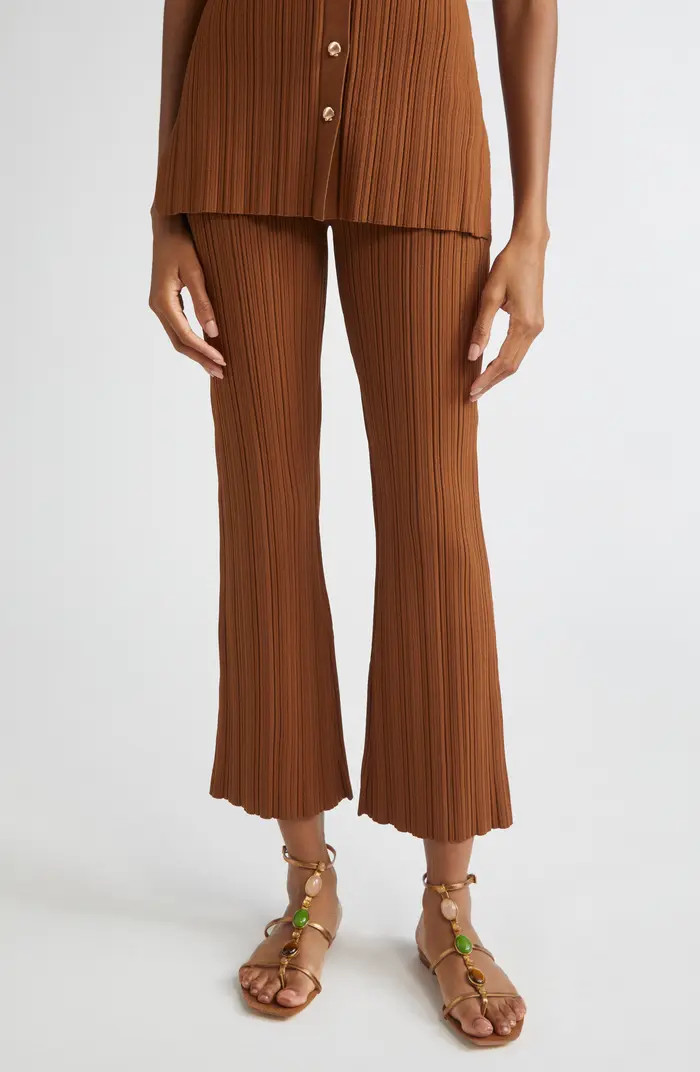 Massaro Variegated Rib Crop Pants | Nordstrom Rack