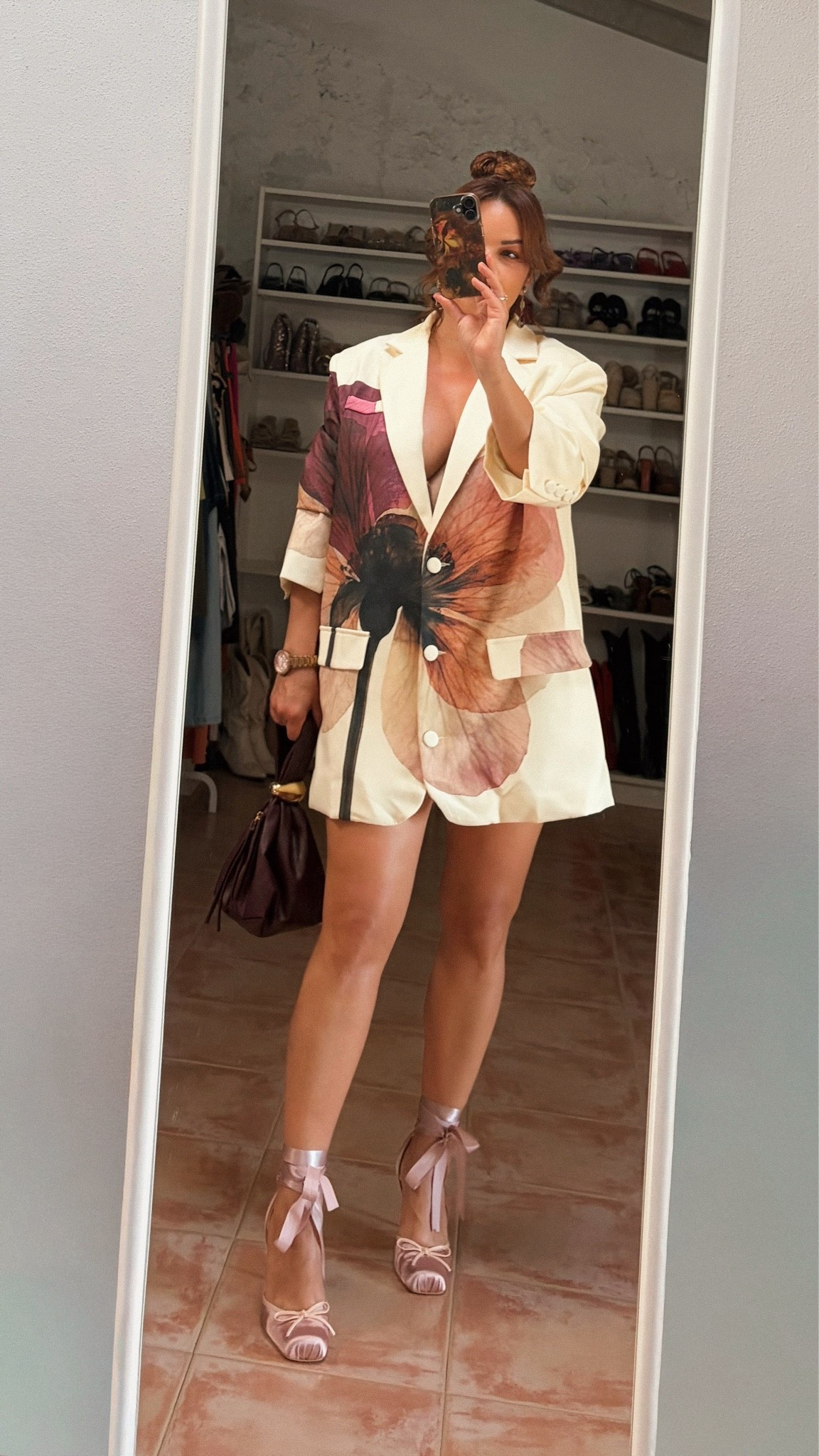 Blazer vestido con estampado flor

#LTKespana #LTKeurope