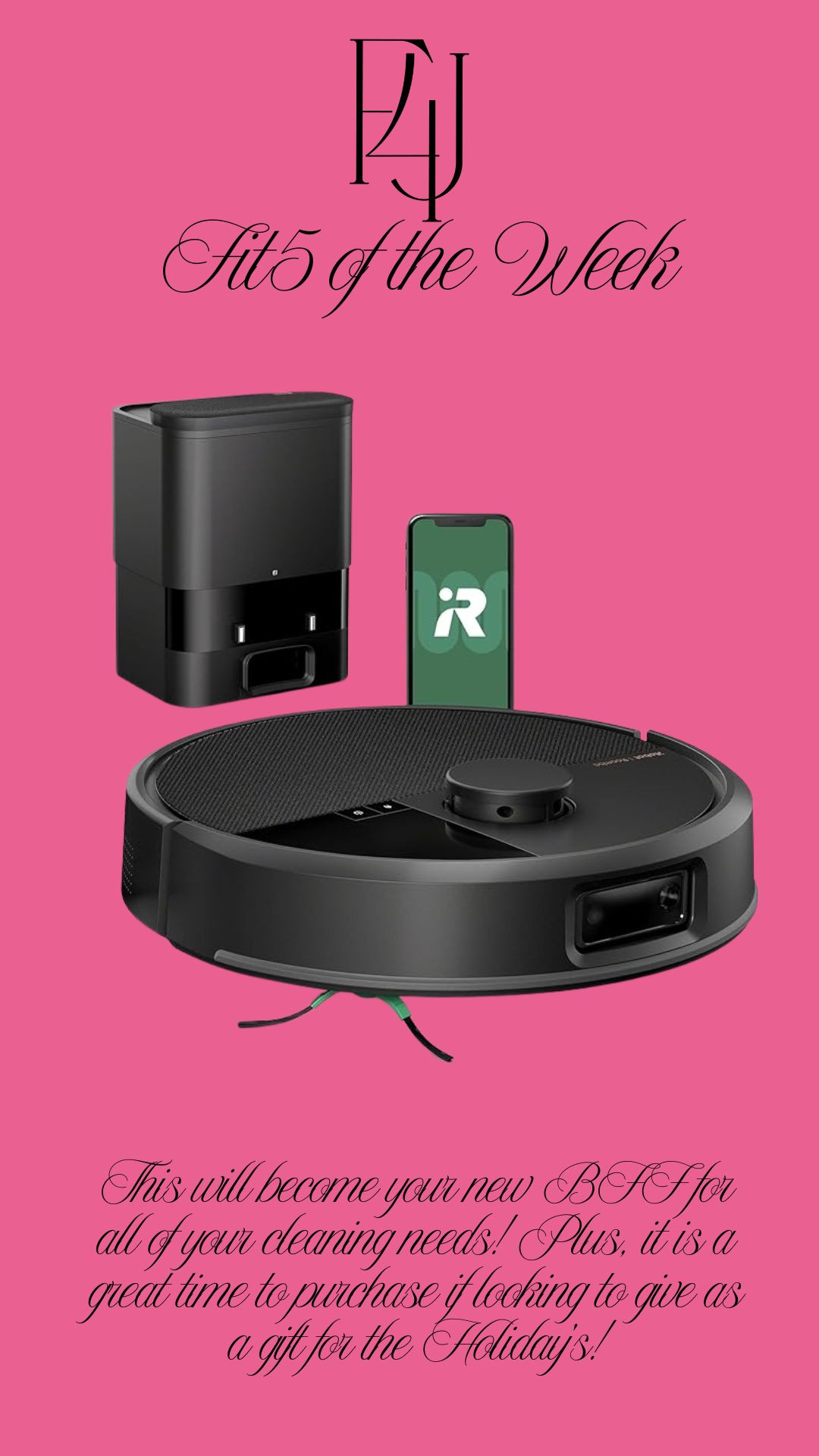 This will become your new cleaning BFF! Plus, during Amazon's Prime Day, you will score an exceptional deal on this must have item for your home! Another great gift idea for the Holiday's too!

Fit4Janine, Roomba, Vacuum Cleaner, Sale Alert 

 #LTKHome #LTKSaleAlert