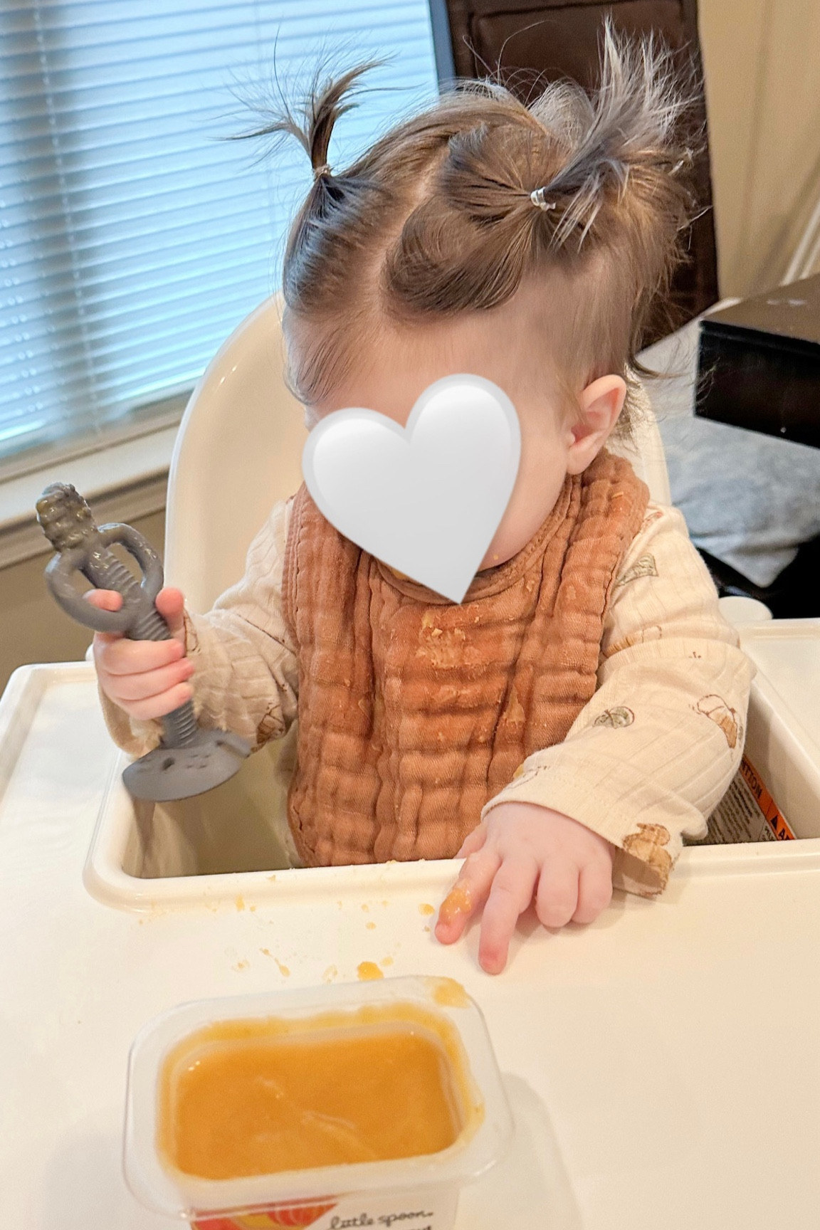 We’ve officially started purées and today was a success thanks to our favorite little spoon teether! Little girl has been soothing her gums with this for weeks so when we added some butternut squash and handed it to her she knew right where to put it. She enjoyed sampling the new food and going back for more!

#LTKFindsUnder50 #LTKFamily #LTKBaby
