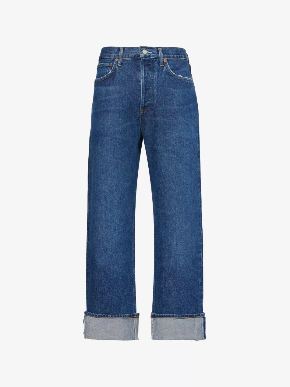 Fran low-slung straight-leg denim jeans | Selfridges