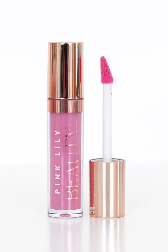 Pink Lily Beauty Blooming Gloss Tinted Lip Oil - Pinkish Pout | Pink Lily