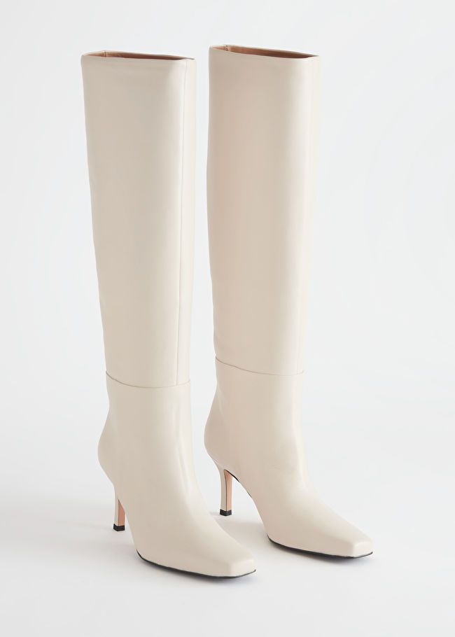 Knee High Leather Boots | & Other Stories US
