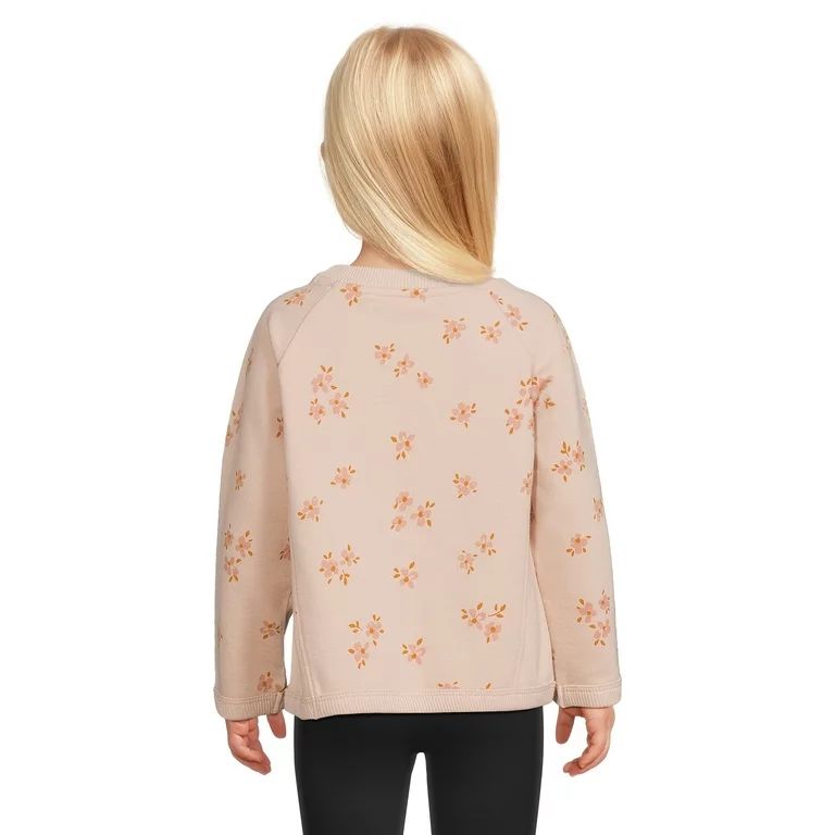 easy-peasy Toddler Girl Long Sleeve Crewneck Sweatshirt, Sizes 12 Months-5T | Walmart (US)