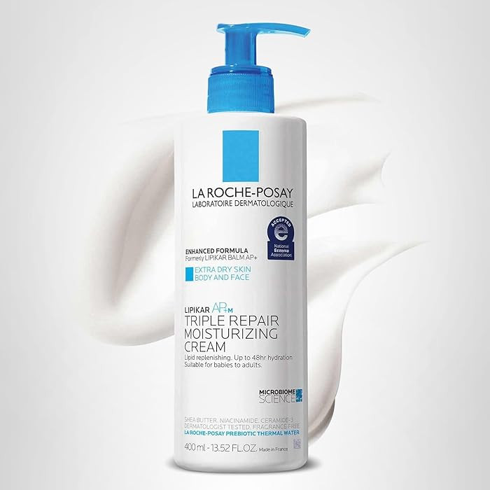 La Roche-Posay Lipikar AP+ Triple Repair Moisturizing Cream | Face & Body Lotion For Dry Skin | S... | Amazon (US)