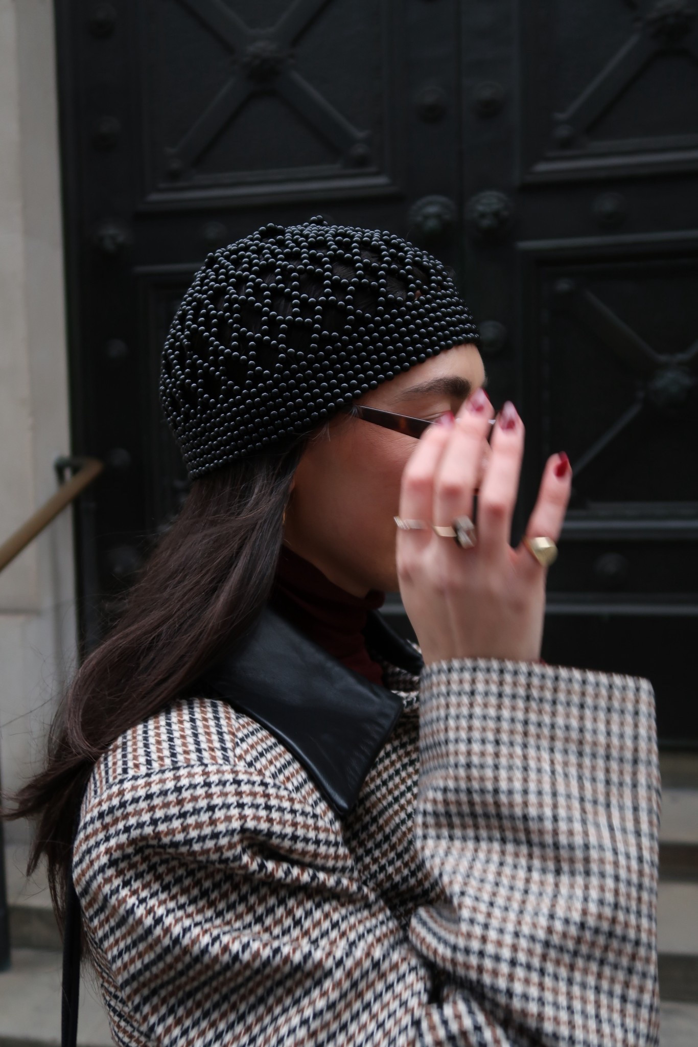 Beaded hat, h&m

#LTKwinter #LTKuk #LTKeurope