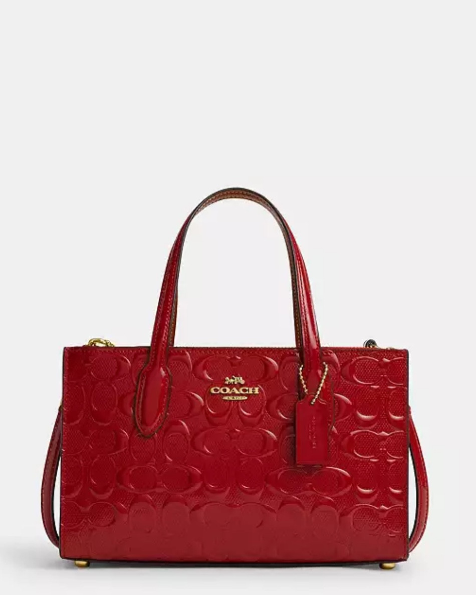 ✨NEW✨ COACH Nina Small tote  bag in Signature Leather 🍒 😍

Red Coach bag
Red small tote
Red tote bag 
Fall purse 
Holiday purse
Holiday bag
Coach tote 
Small tote bag

#LTKItBag #LTKWorkwear #LTKBacktoSchool