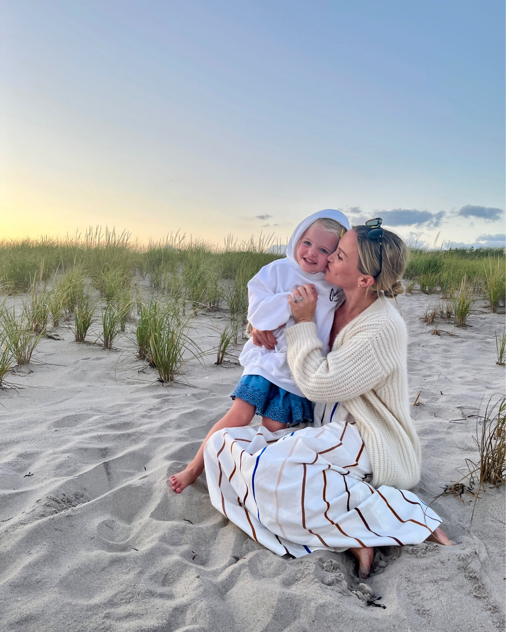 Jenni Kayne dress and cardigan 