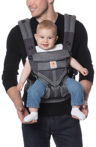 Ergobaby Omni 360 All-Position Baby Carrier for Newborn to Toddler with Lumbar Support & Cool Air Mesh (7-45 Lb), Classic Weave | Amazon (US)