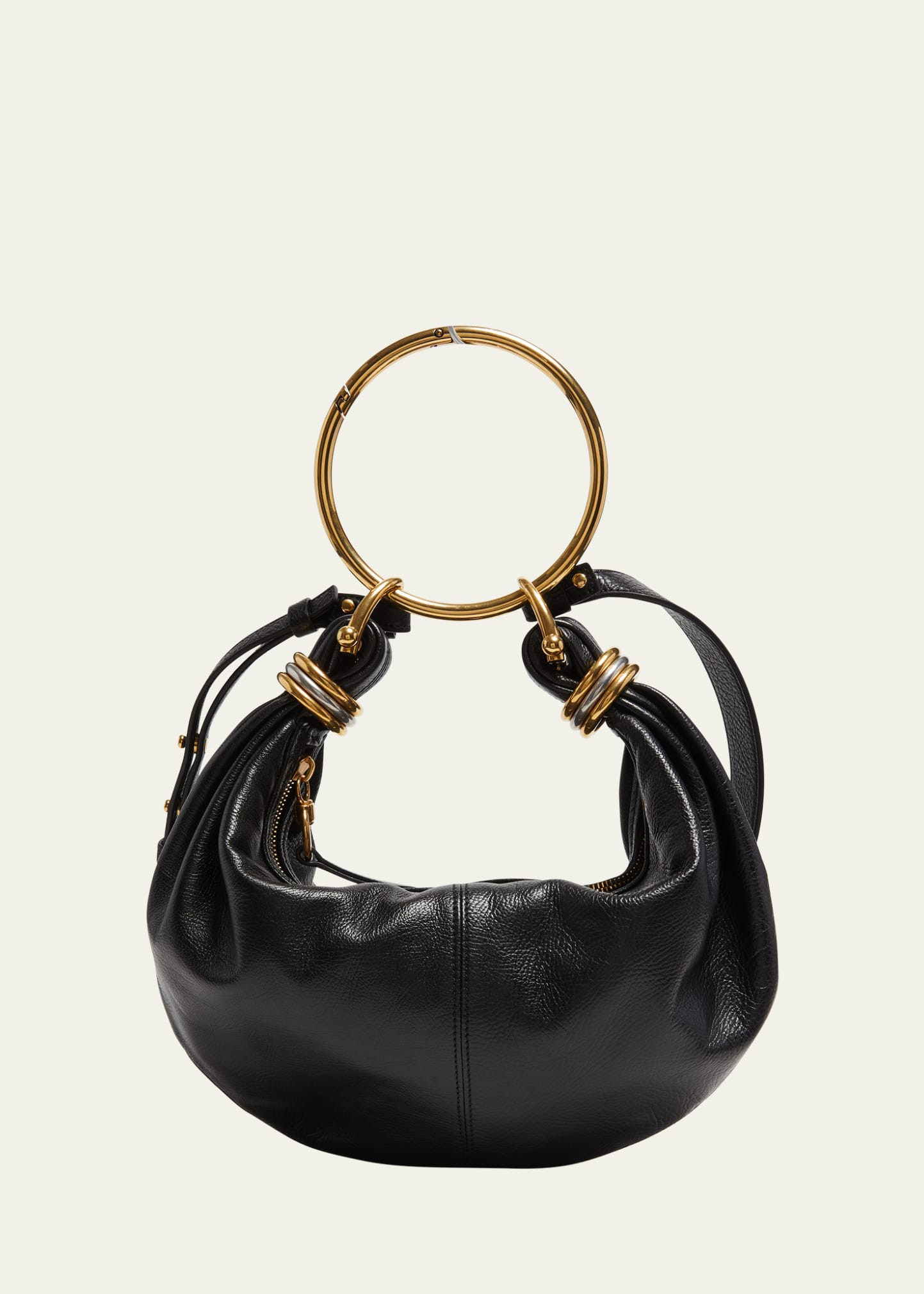 Bracelet Bag Mini in Shiny Grained Calfskin | Bergdorf Goodman