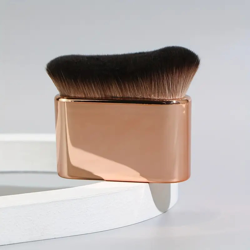 Kabuki Foundation Brush, Wave Top Powder Makeup Brush, Premium Quality Synthetic Dense Bristles F... | Temu Affiliate Program