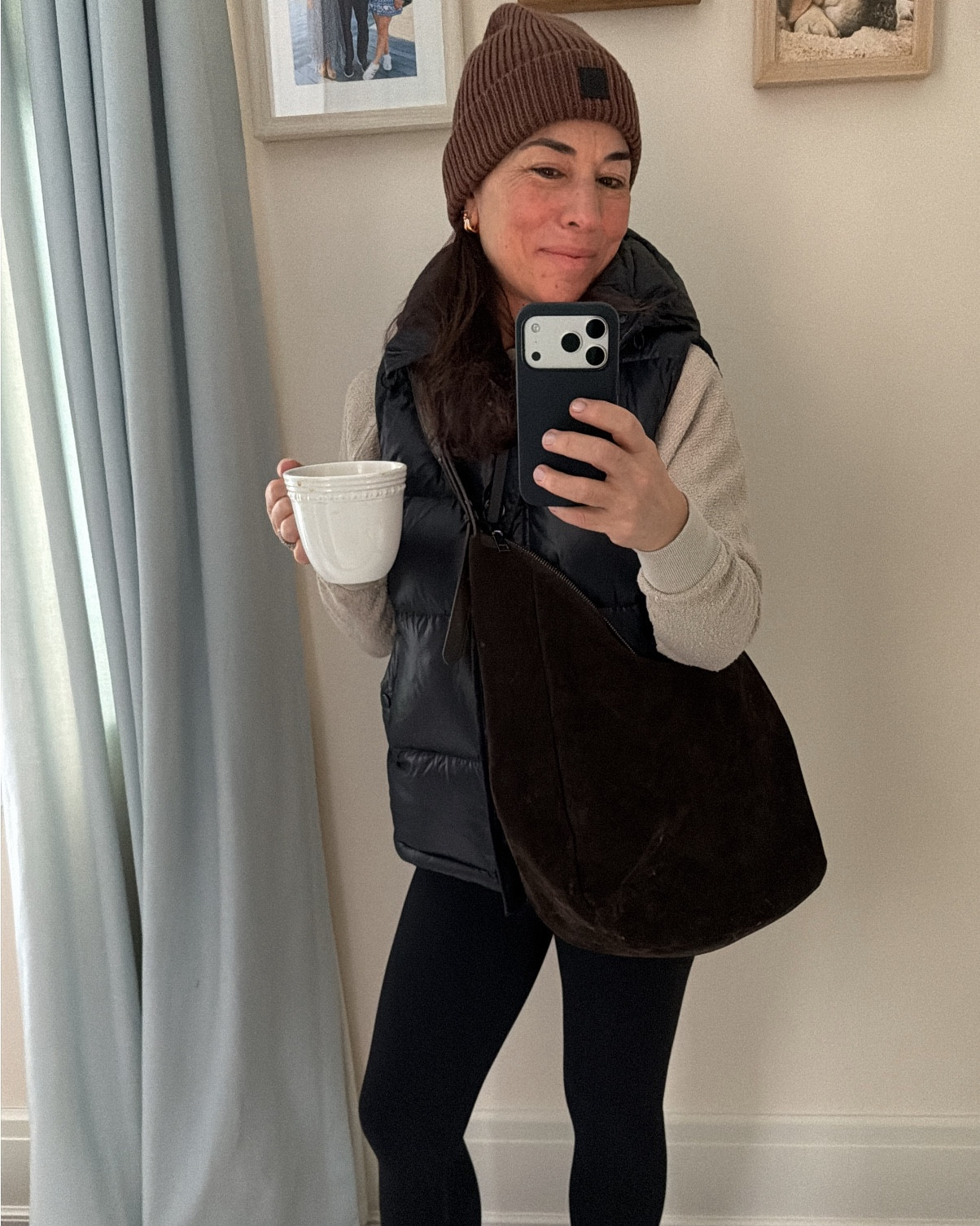 Early morning on the go in simple lightweight pieces. Mixing blacks and browns, neutrals and noir  

#LTKgrwm #LTKootd #LTKdayinmylife