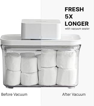 Premium Airtight Food Storage Containers Mega 8P/Set. 7pcs Container and Vacuum Sealer. Smart One... | Amazon (US)