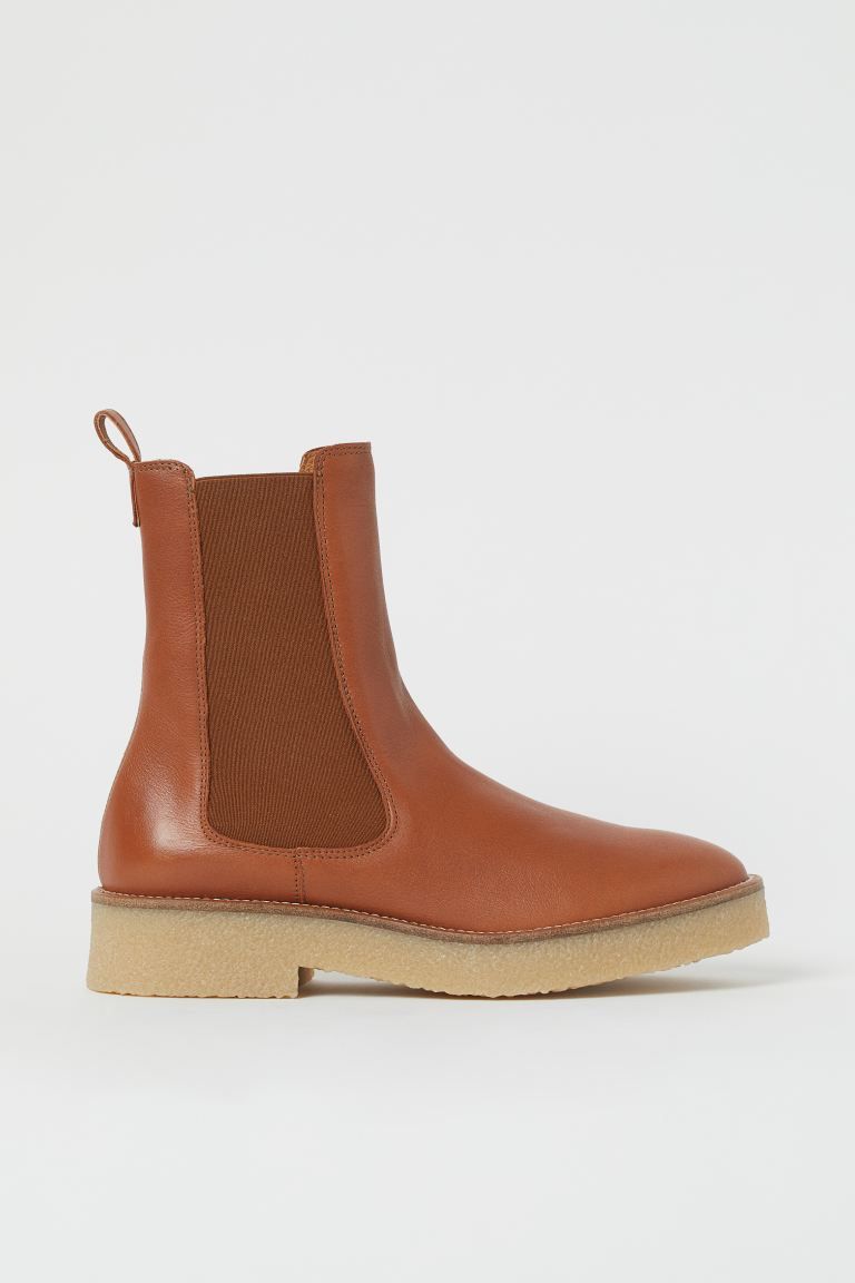 Leather Chelsea boots | H&M (UK, MY, IN, SG, PH, TW, HK)