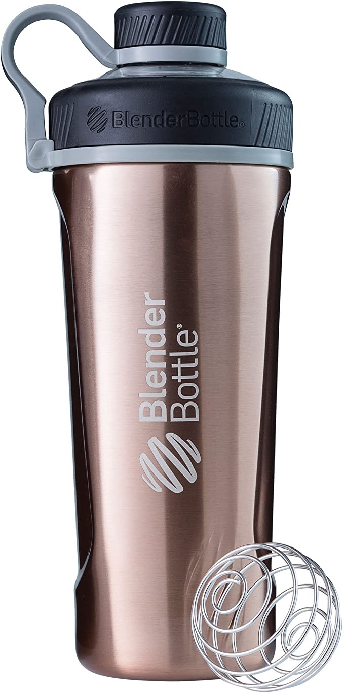 BlenderBottle Radian Insulated Stainless Steel Shaker Bottle, 26- Ounce, Copper | Amazon (US)