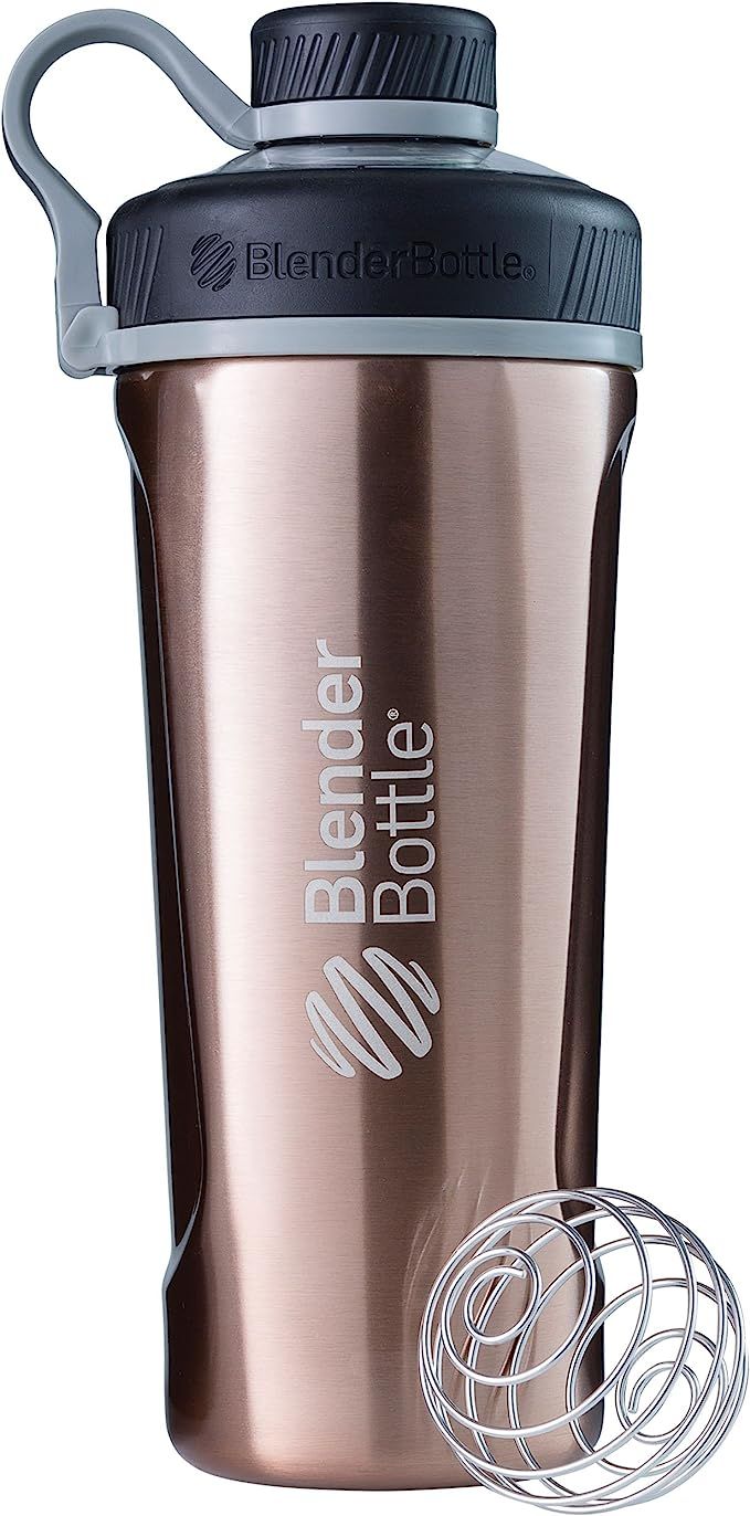 BlenderBottle Radian Insulated Stainless Steel Shaker Bottle, 26- Ounce, Copper | Amazon (US)