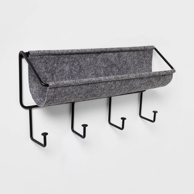 Small Felt Organizer with Decorative Hooks - Project 62™ | Target