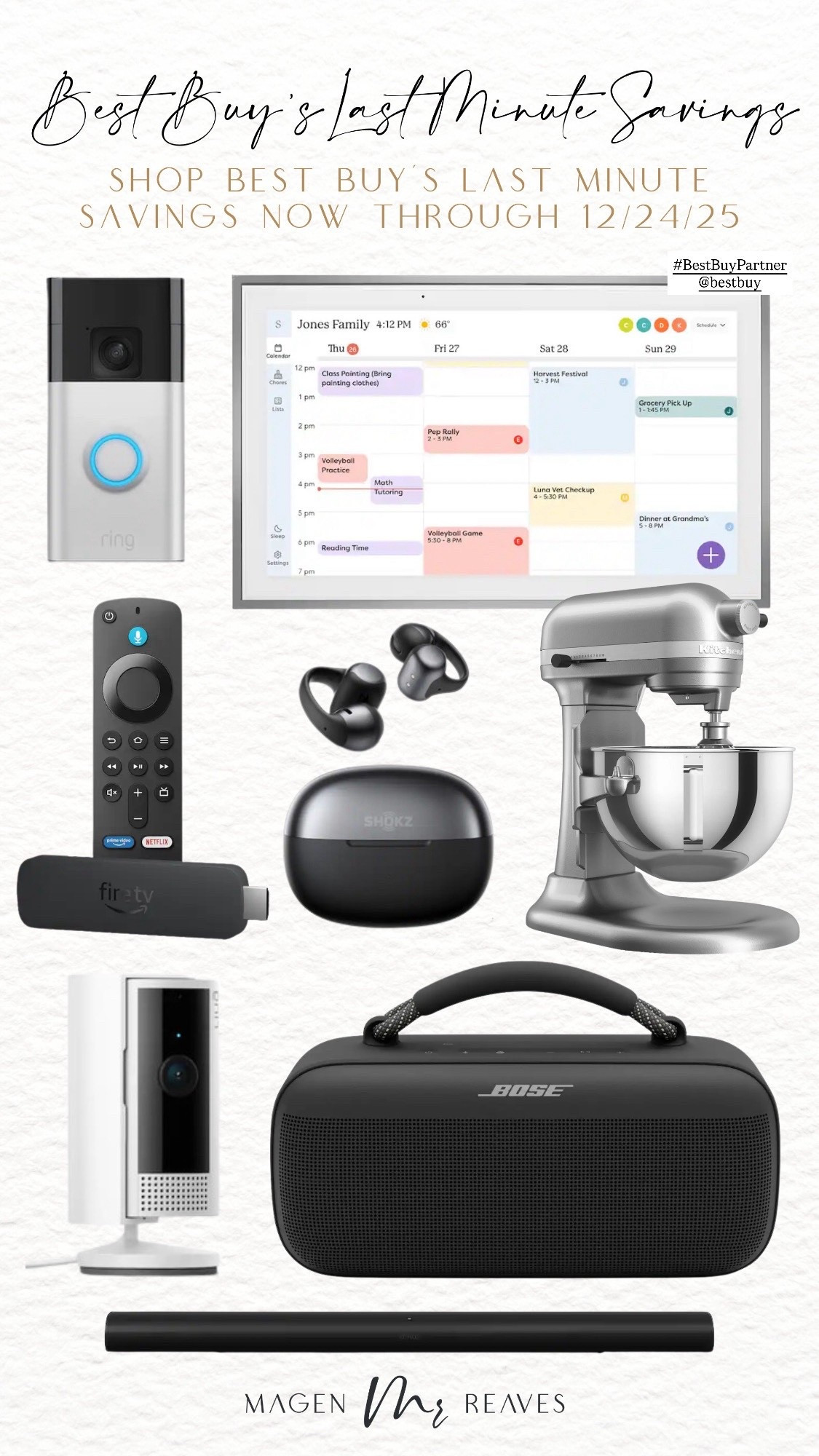 #BestBuyPartner Best Buy has some of the top last-minute deals right now through 12/24/25!! Whether you’re still shopping for gifts or you just can’t resist a good deal, they’ve got you covered with sales on top tech, home security, and so much more. @bestbuy