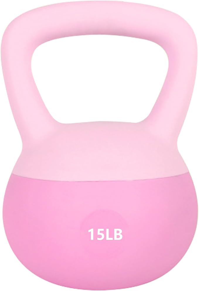Leikefitness Soft Kettlebells,Sand Filled Weights for Women and Men,Color Coded Anti Slip Soft Ke... | Amazon (US)