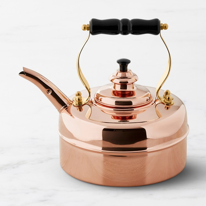 Simplex Kensington No 1 by Newey & Bloomer Copper Traditional Tea Kettle | Williams-Sonoma