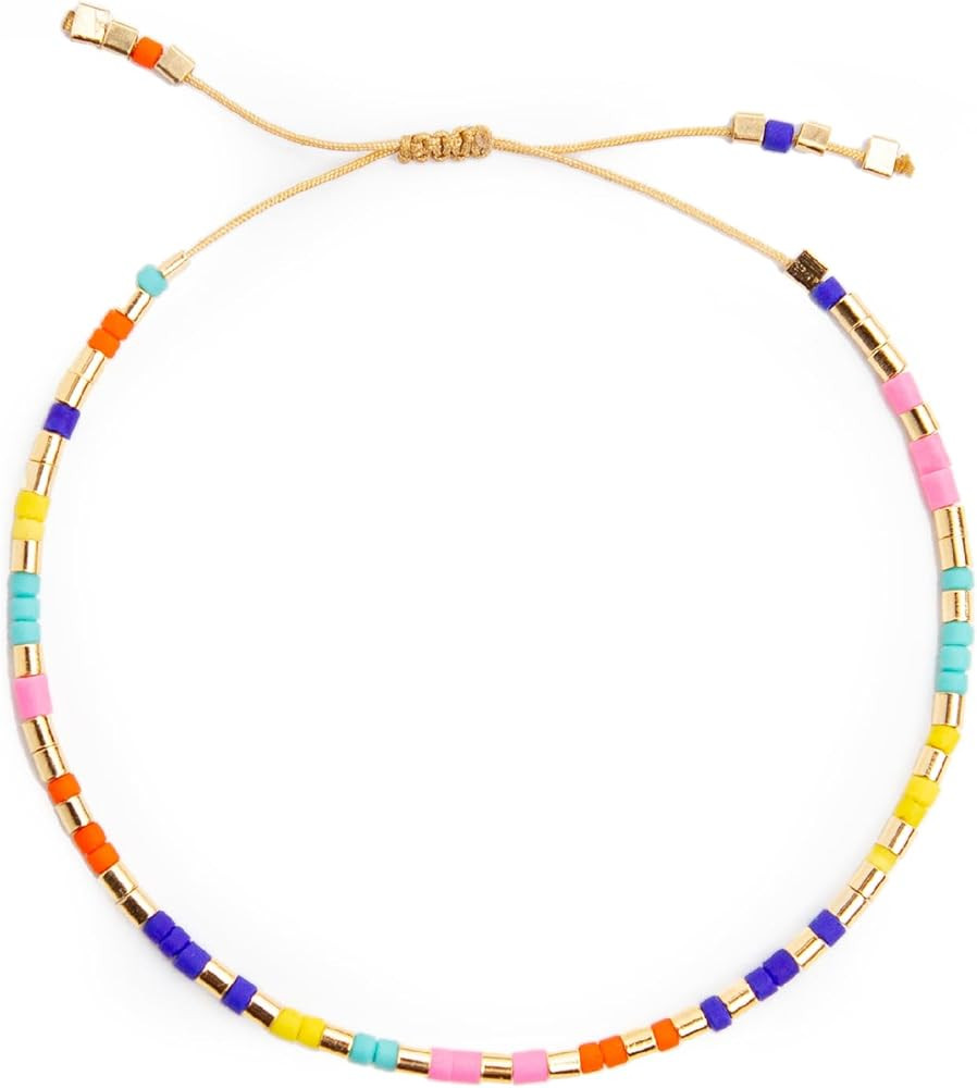 – Dainty Seed Bead Bracelet, Handmade Multicolor Bohemian Stackable Beaded Bracelets, Colorful ... | Amazon (US)