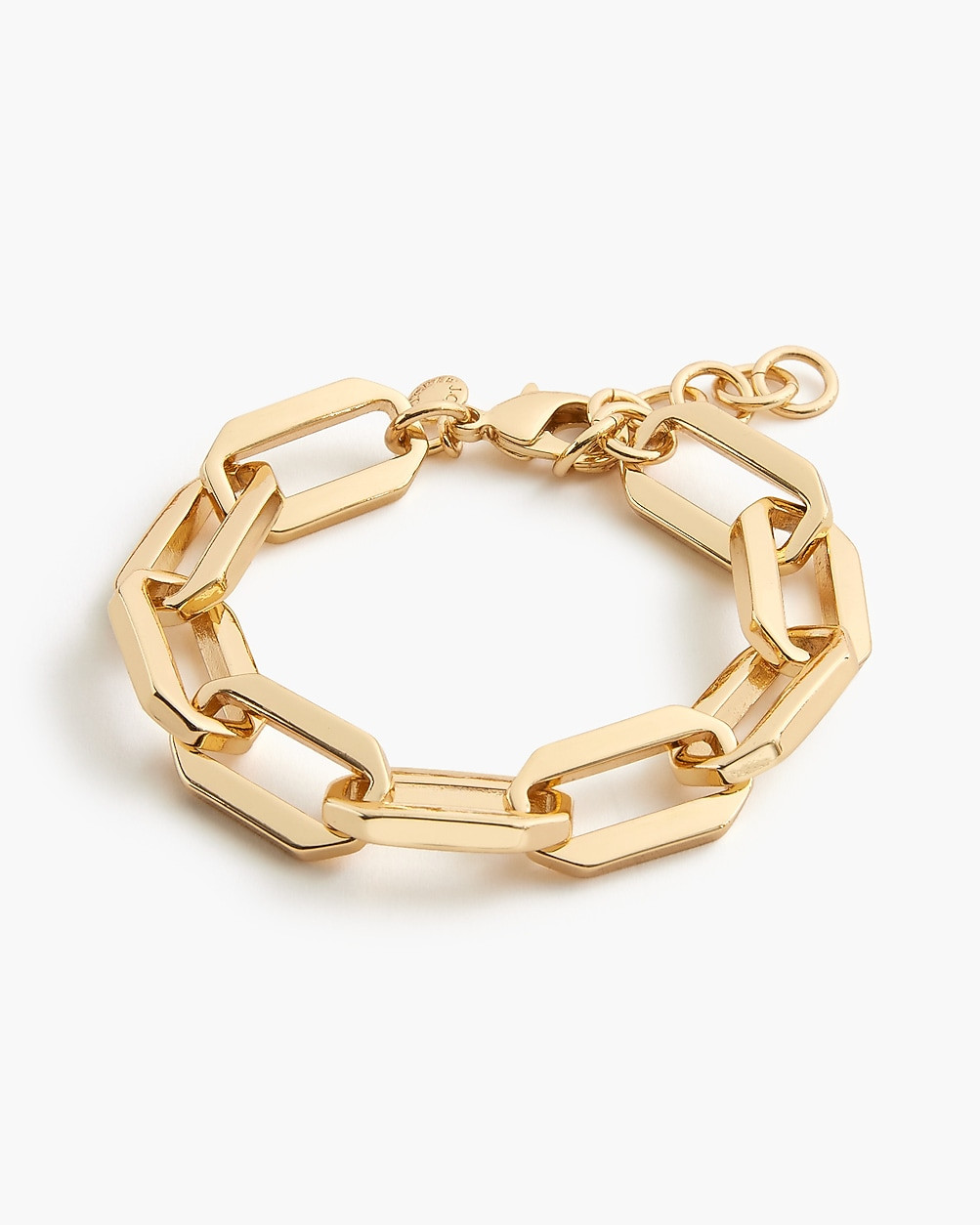 Rectangle link statement bracelet | J.Crew Factory
