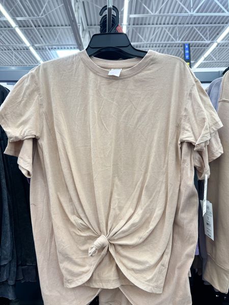 $10 Walmart No Boundaries Juniors Mineral Wash T-Shirt / oversized tshirt / tie front tshirt / travel outfit 

#LTKstyletip #LTKfindsunder50 #LTKtravel