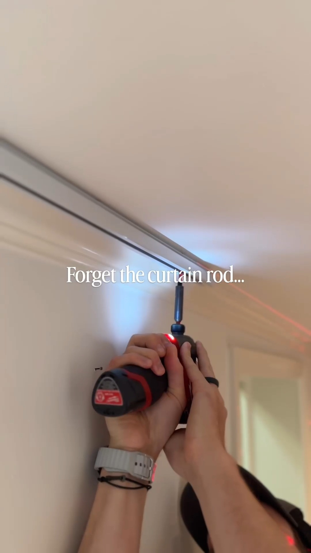 Forget the curtain rod and grab this instead! This ceiling mount curtain track gives you that custom, floor to ceiling drapery look and the curtains glide so smoothly. It makes any room feel taller and so much more high end. 

 #curtaintrack #ceilingtrack #ceilingmountcurtains #curtains #drapes #pinchpleatcurtains #windowtreatments #customlook #homedecor #bedroomdecor #livingroomdecor #homeupgrade #diyhome #amazonhome #homefinds #founditonamazon #LTKHome