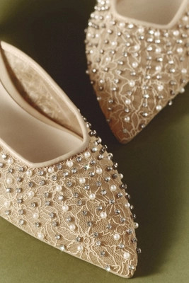 Dolce Vita Cleo Pearl Mule Heels | Anthropologie (US)