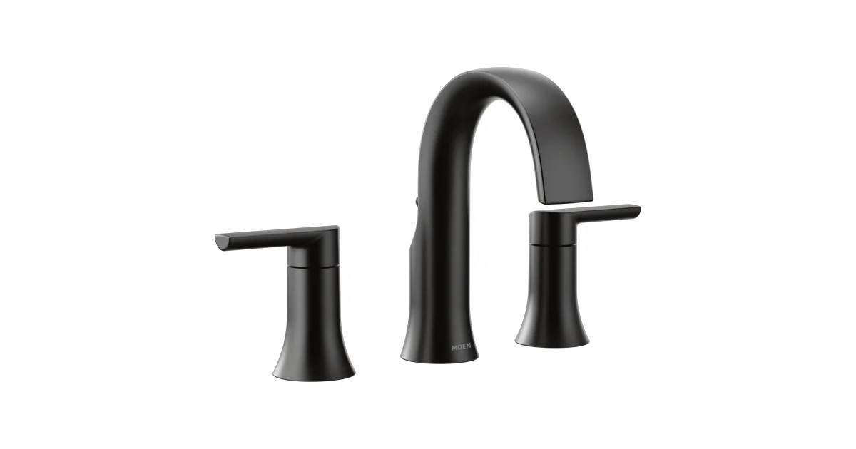 Moen TS6925BL Doux 1.2 GPM Widespread Bathroom | Build.com | Build.com, Inc.