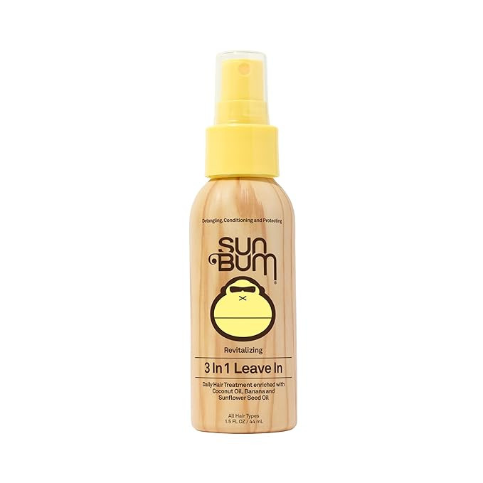Sun Bum Beach Formula 3-in-1 Leave-in Hair Conditioner Spray, 1.5 Ounce | Amazon (US)