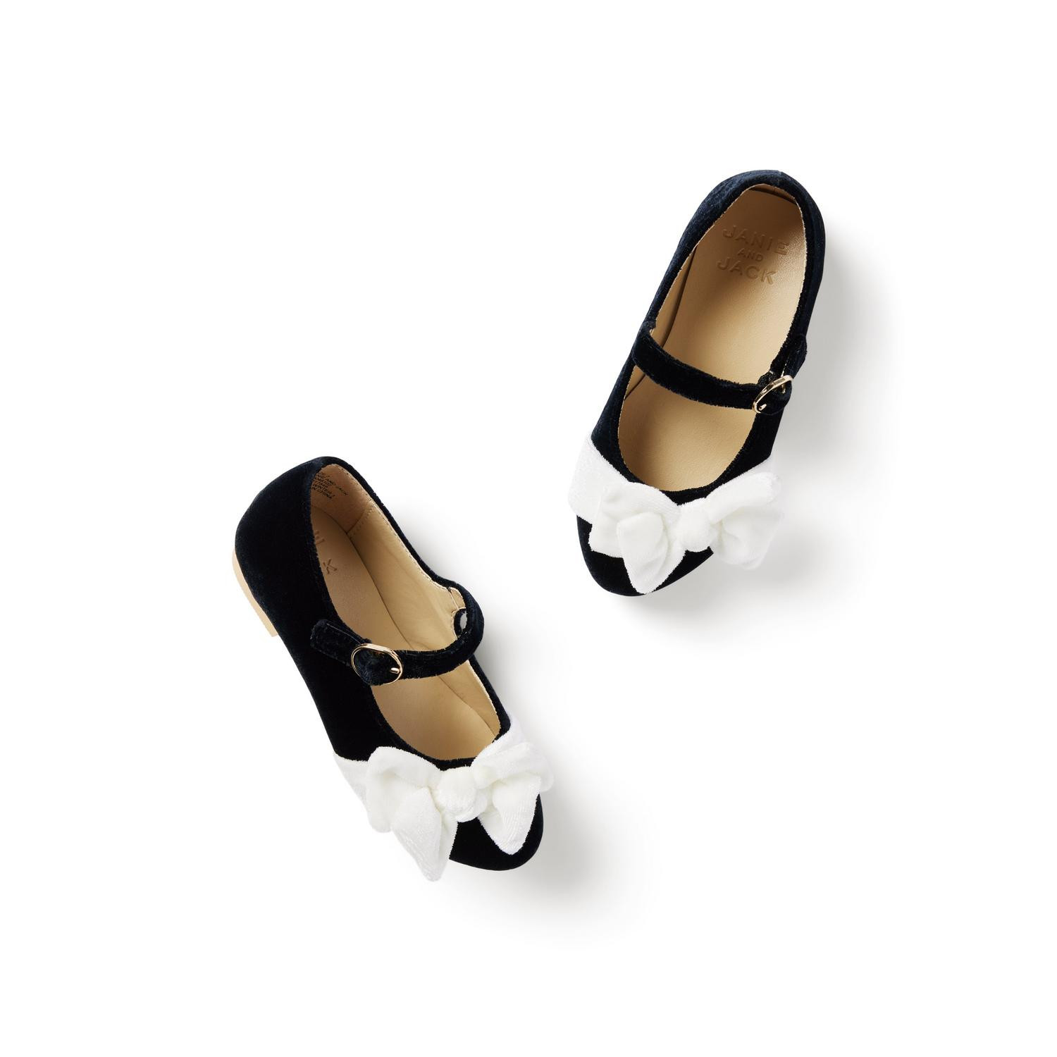 Velvet Bow Ballet Flat | Janie and Jack