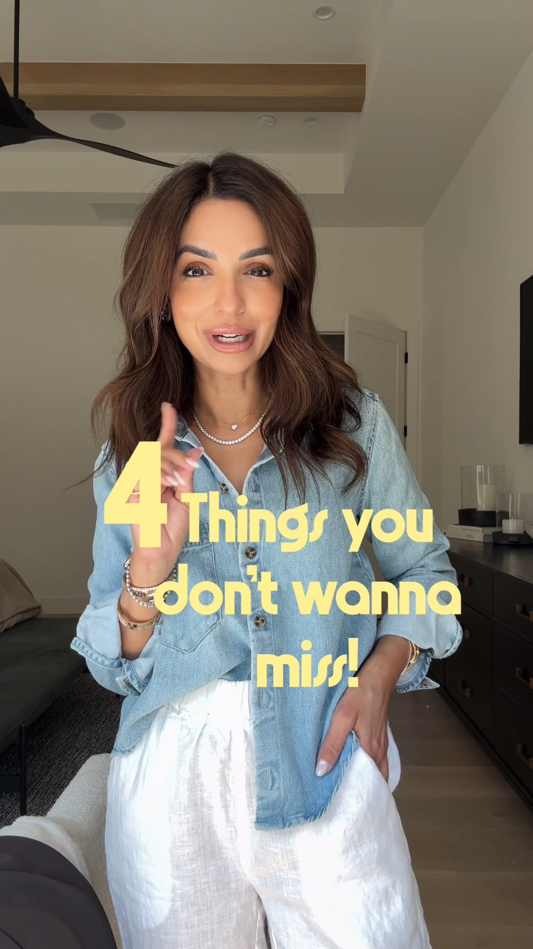 4 things not to miss today! I'm wearing an xs in chambray top & linen pants
I wear the XS short length in the viral pants I linked too! Shade SILK for lipstick 💋

#LTKdayinmylife
