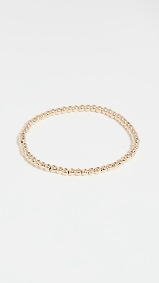 3mm Gold Bracelet | Shopbop