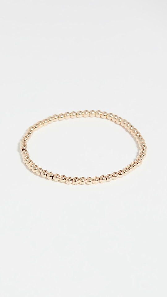 3mm Gold Bracelet | Shopbop