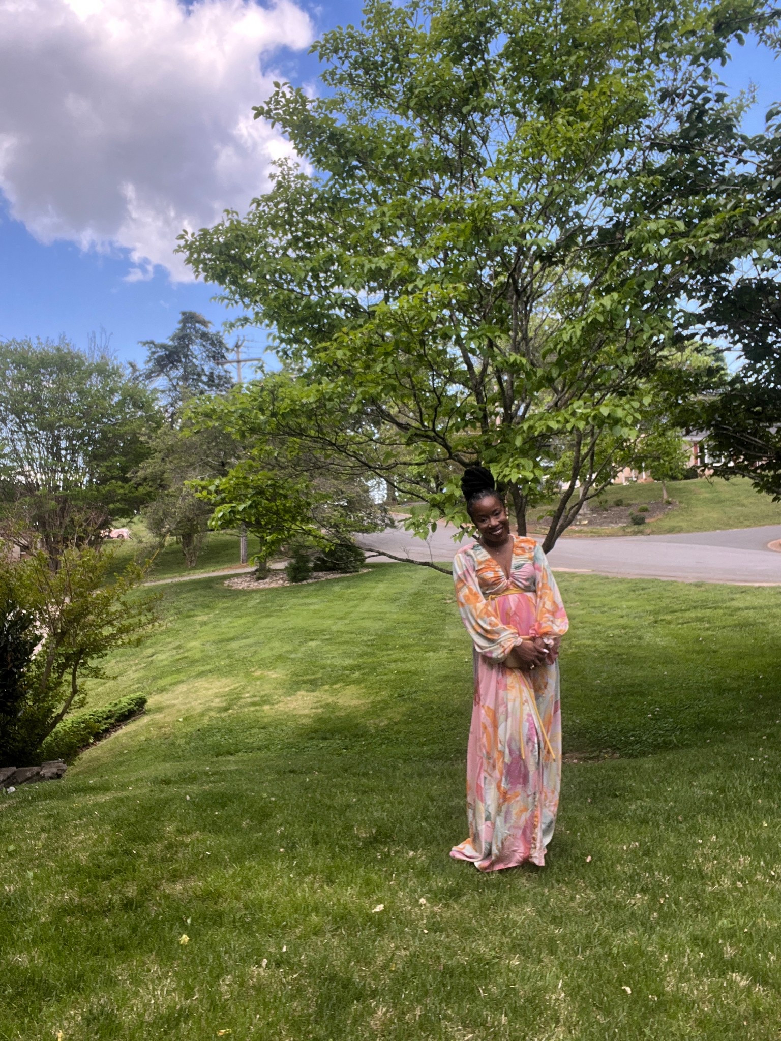 Back outside for the Mosaic Gala in Andrea Iyamah

#LTKOver40 #LTKTravel #LTKMidsize