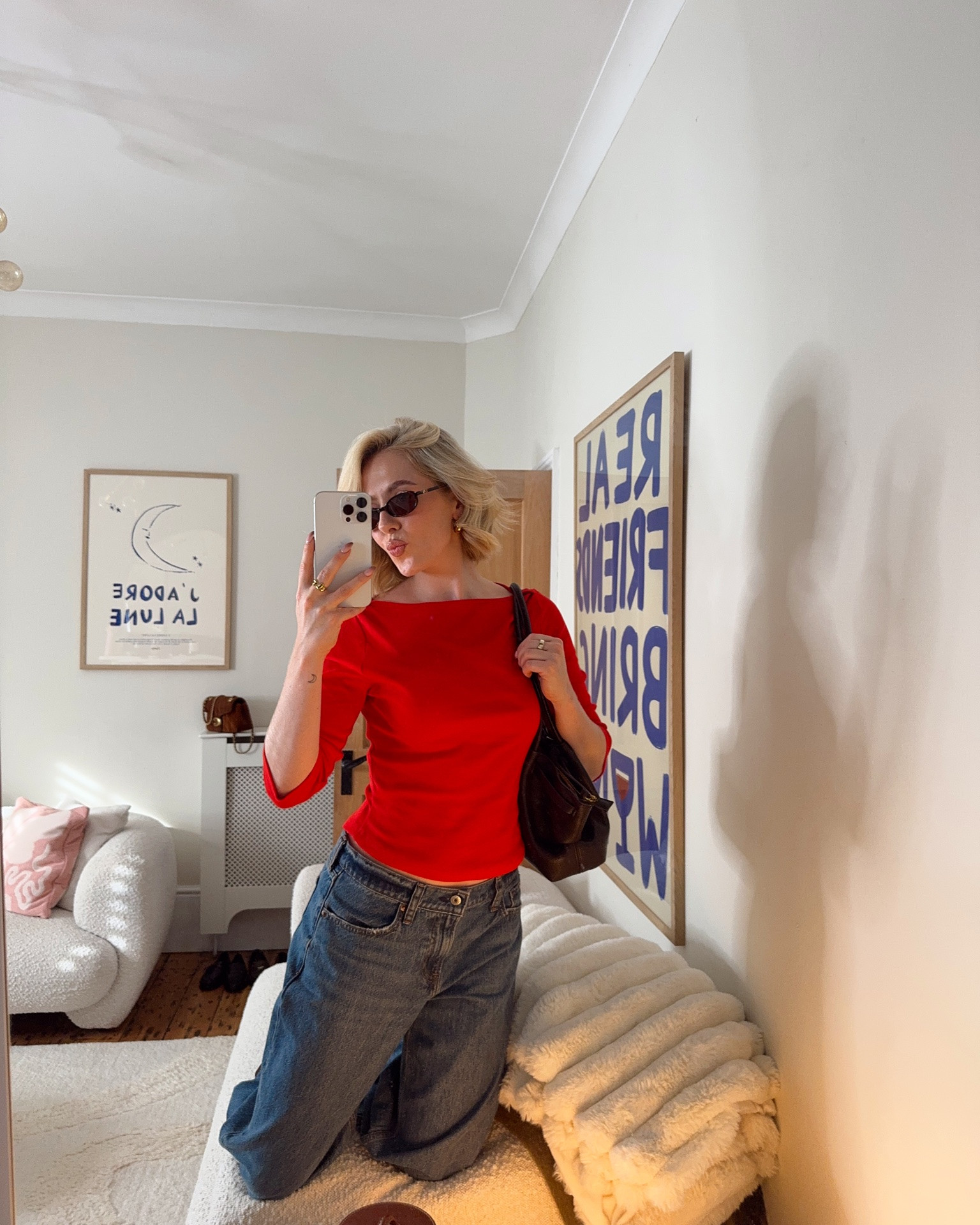 outfit idea❣️ pop of colour for autumn!! @ASOS @abercrombie #abercrombiejeans #autumnoutfit #outfitinspo